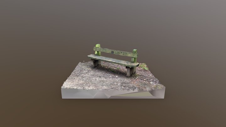 forest bench 3D Model