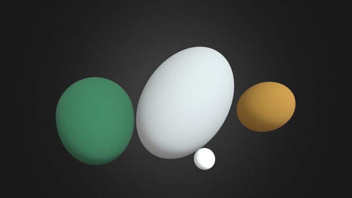 Eggs 3D Model