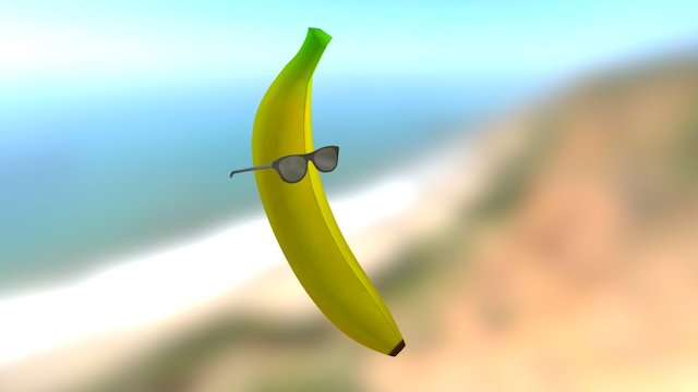 Chilled Banana 3D Model