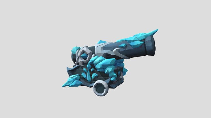 Frozen Horizon Canon | Sea Of Thieves – Free 3D Model STL