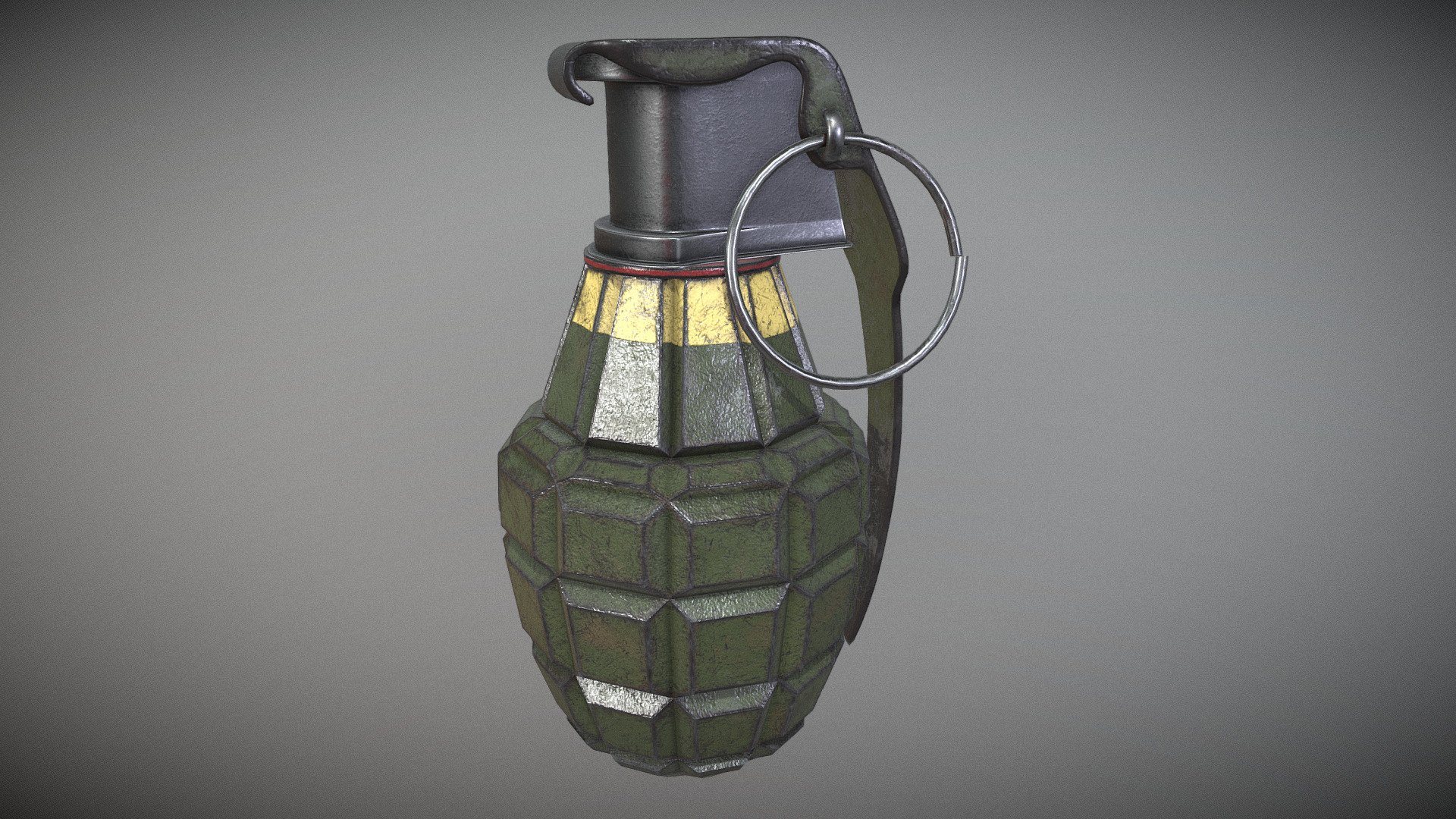 Mk 2 Grenade - 3D model by BadtRIP (@badtripbg) [7bc6187] - Sketchfab