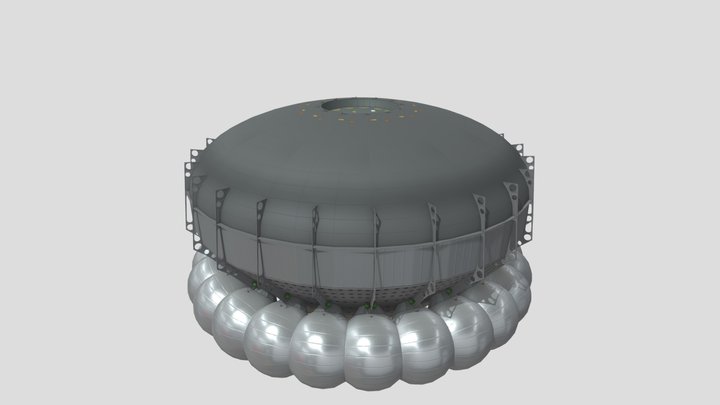 Nexus 1st Stage Tank 3D Model