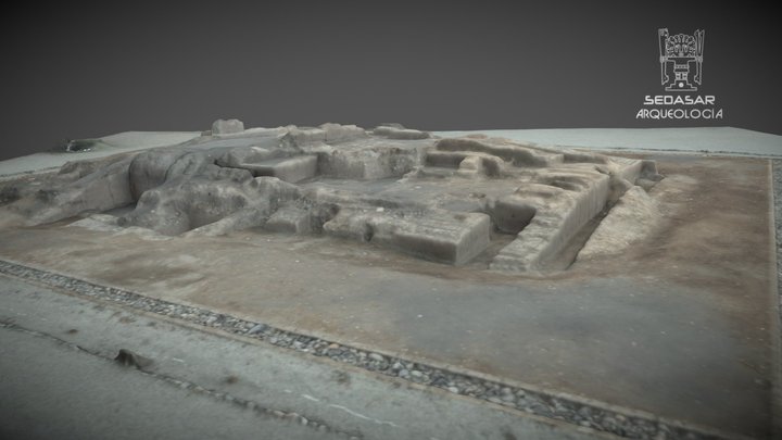 Sitio Arqueológico Huaca Culebras 3D Model