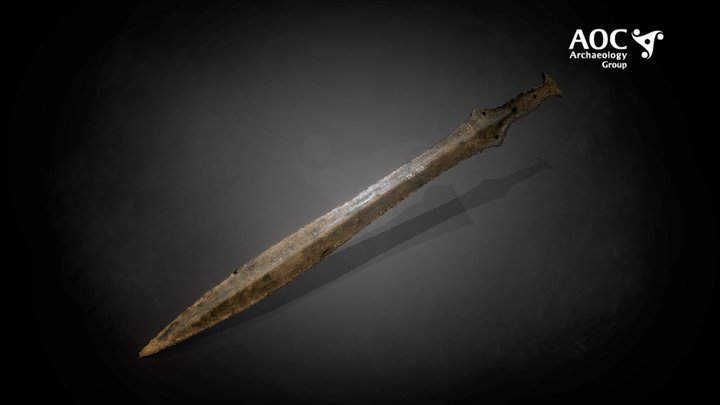 Bronze Age Sword 3D Model
