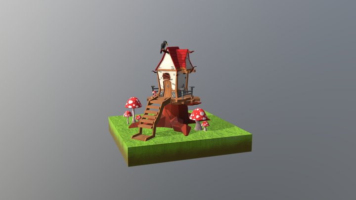 House Art 3D Model