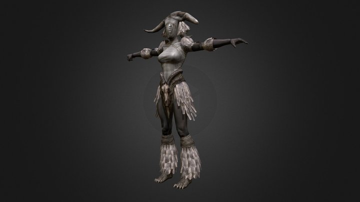 Fel Siren 3D Model