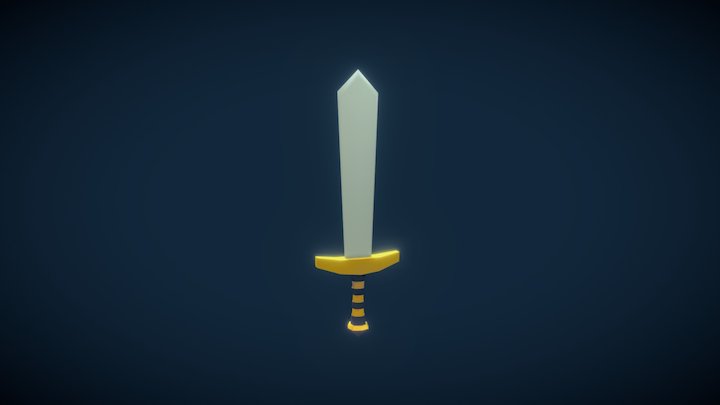 Espada Basica (Low Poly) 3D Model