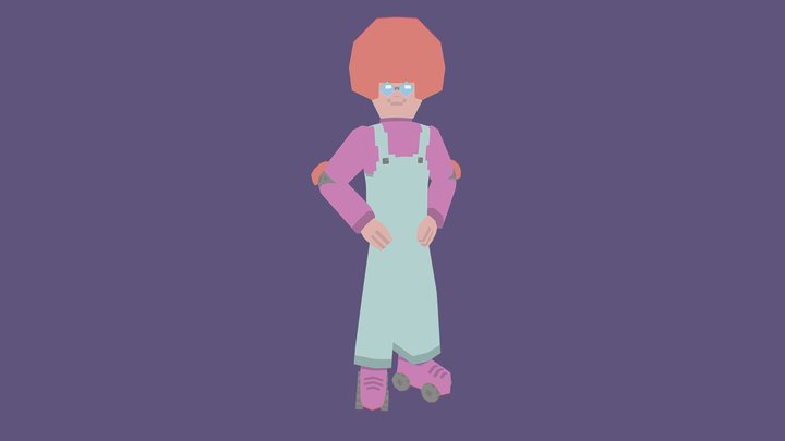 Candy Girl 3D Model
