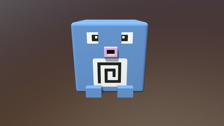 Poliwag Lowpoly 3D Model