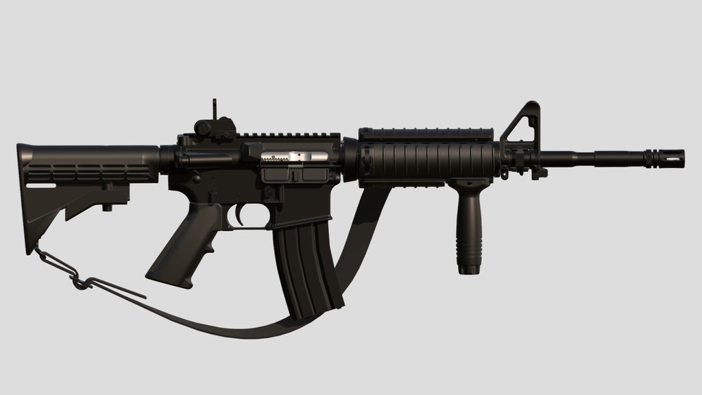 M4A1 01 FBX
