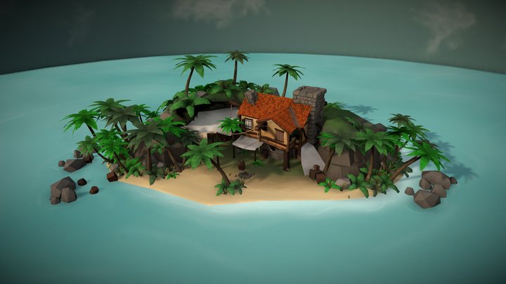 Slumbers Cove 3D Model