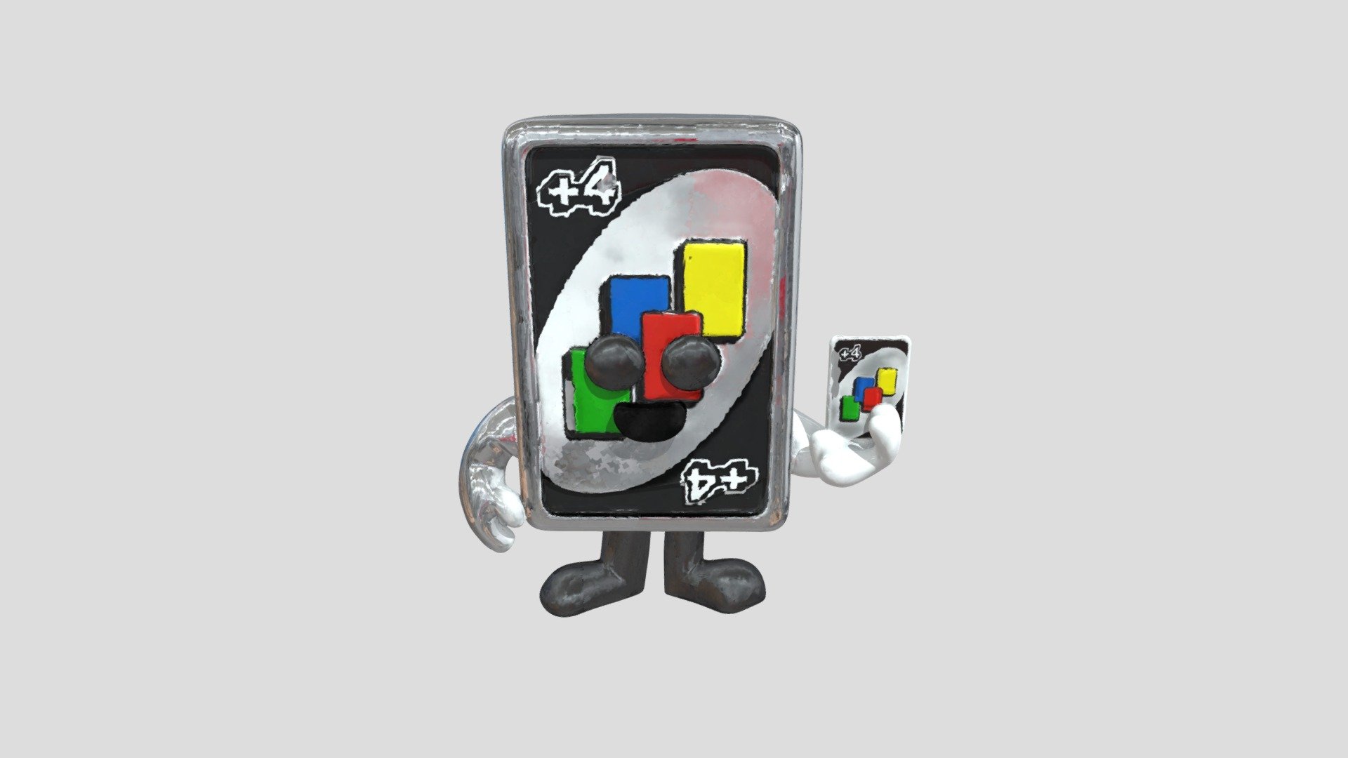 Uno Draw 4 Figure - Download Free 3D model by computerjamespc [7bcbca3 ...