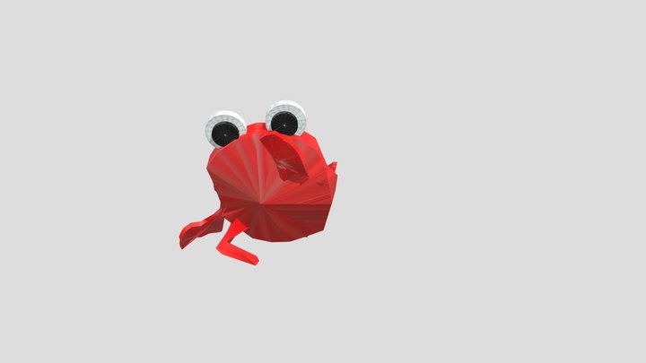 Crab Dancing 3D Model
