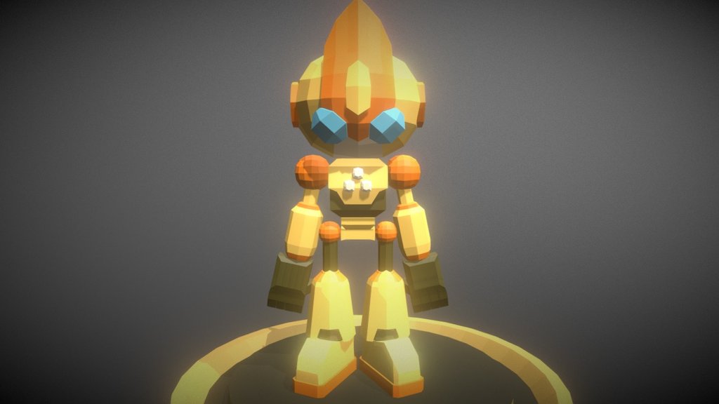 Mecha Sonic and Master Emerald - 3D model by HaughtyGrayAlien