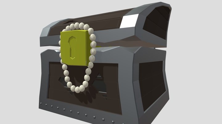 Pirate Treasure 3D Model