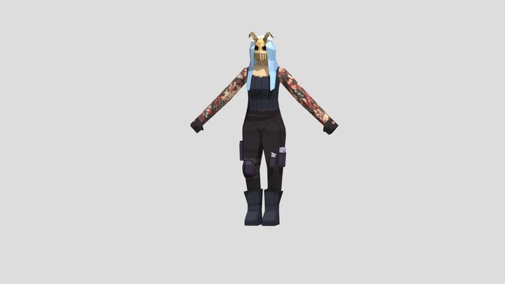 Izzy (PSX) 3D Model