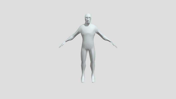 HumanBaseMesh 3D Model