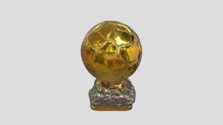 Ballon dor 3D Model