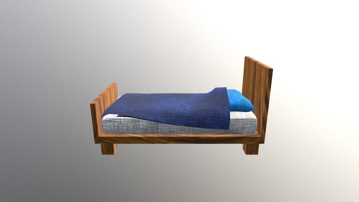 Time of Survival - Bed 3D Model