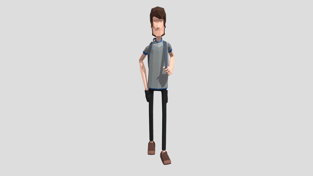 Low Poly Human 1