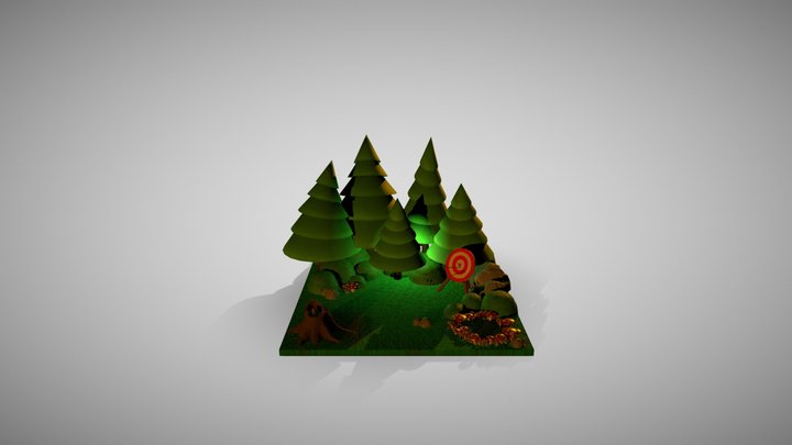 Built Scene 3D Model
