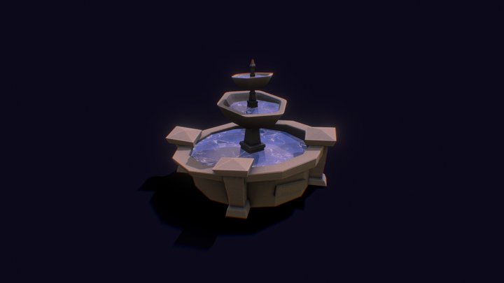 Fountain (1) 3D Model