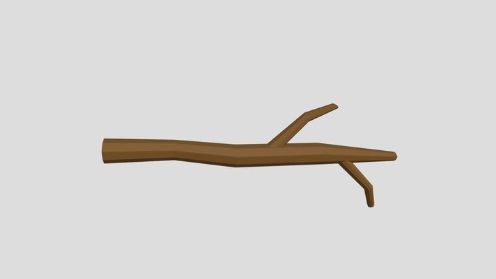 Gorilla Tag Stick 3D Model