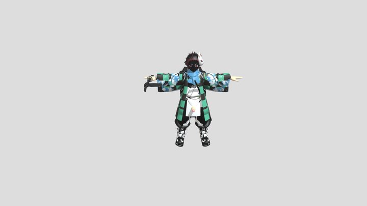Tanjiro_blender 3D Model