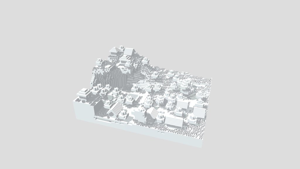 Minecraft Village map