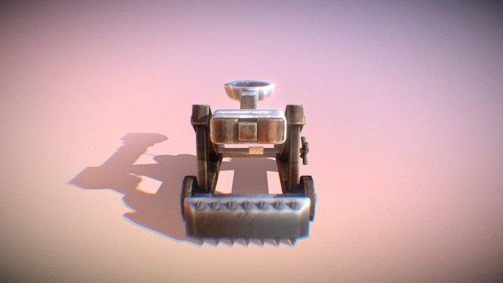 Catapult 3D Model