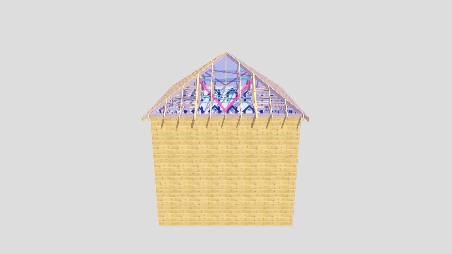 P13142A, Garage Roof Layout