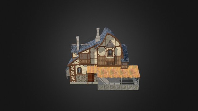 Medieval Hause 3D Model