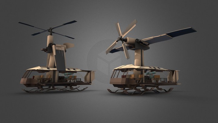 XYZDaily Draft Planer "The Barsac Mission" 3D Model