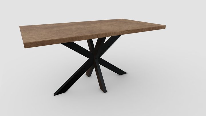 x asztalláb 3D Model