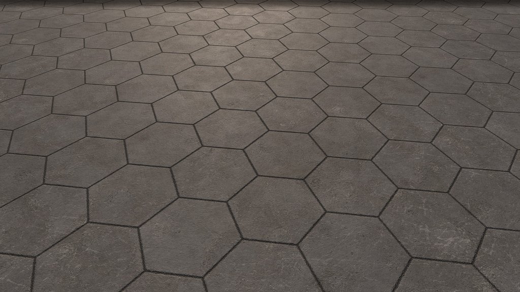 Seamless  floor Tiled Texture II