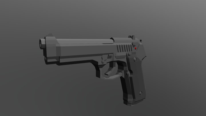 M9 Pistol 3D Model