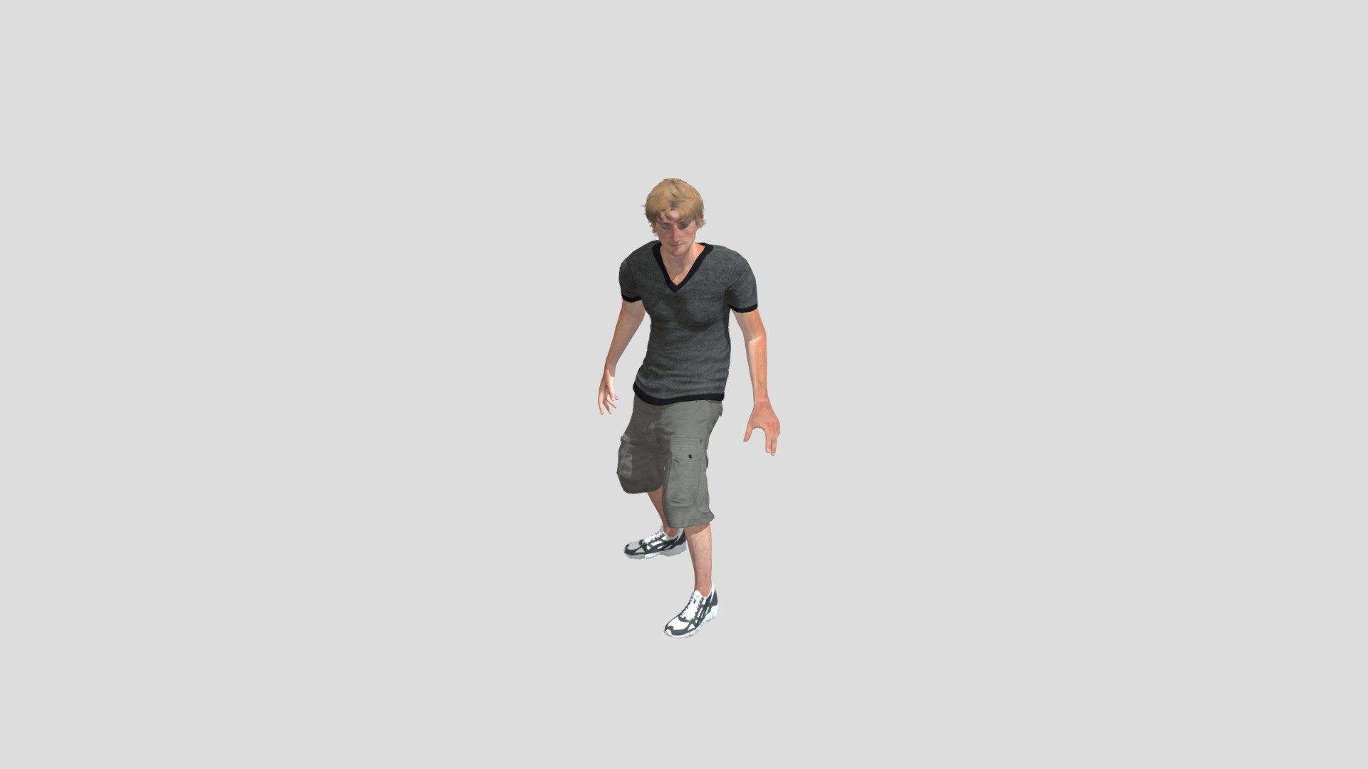 Boy Jumping - Download Free 3D model by myzatulsarah [7bd8d2d] - Sketchfab