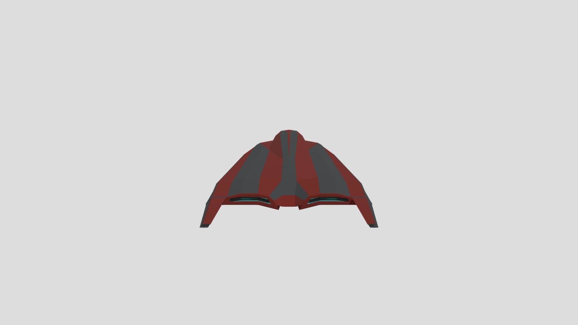 Low Poly Space Ship 10