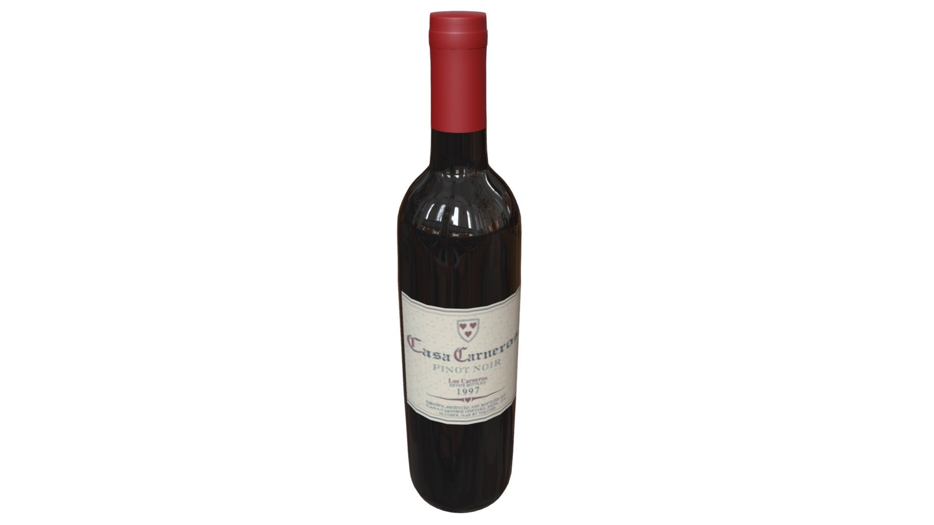 Wine Bottle (Closed) - Buy Royalty Free 3D model by AirStudios ...
