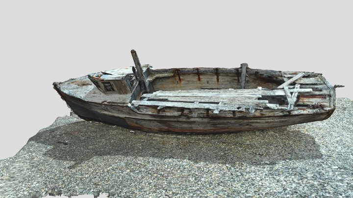 Schiffswrack 3D Model