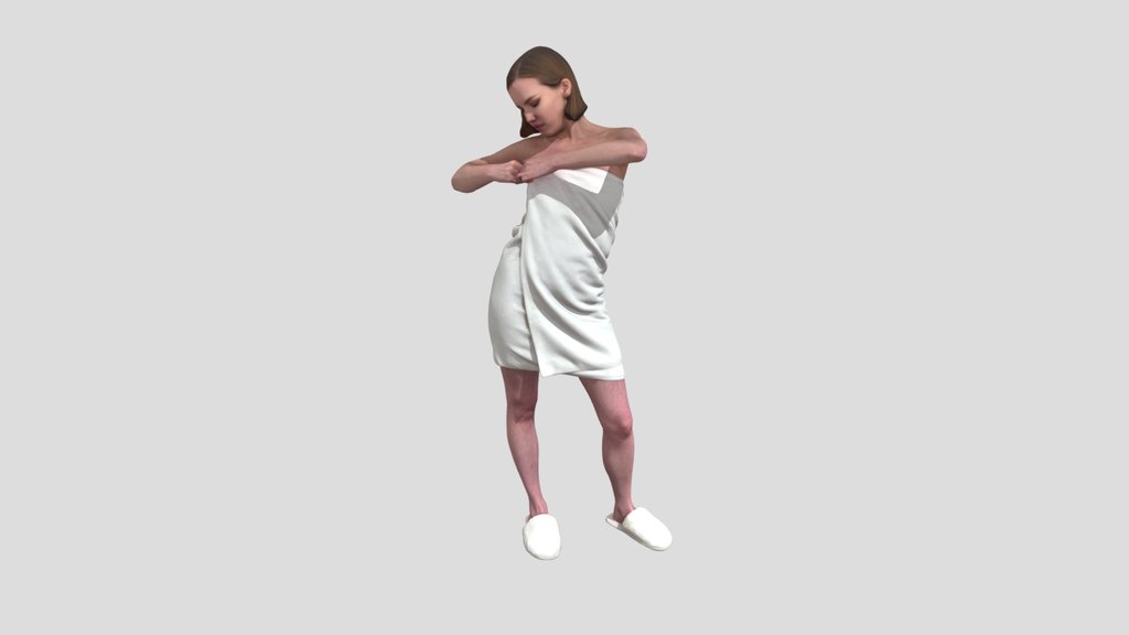 Girl In Towel