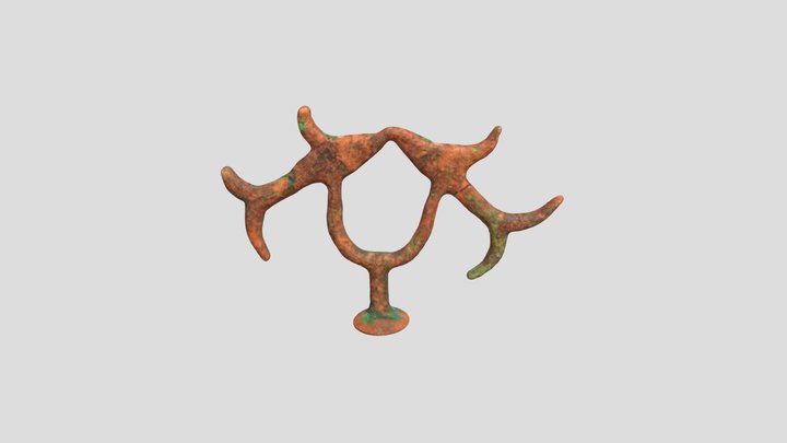 Ancient Bronze Artifact 3D Model