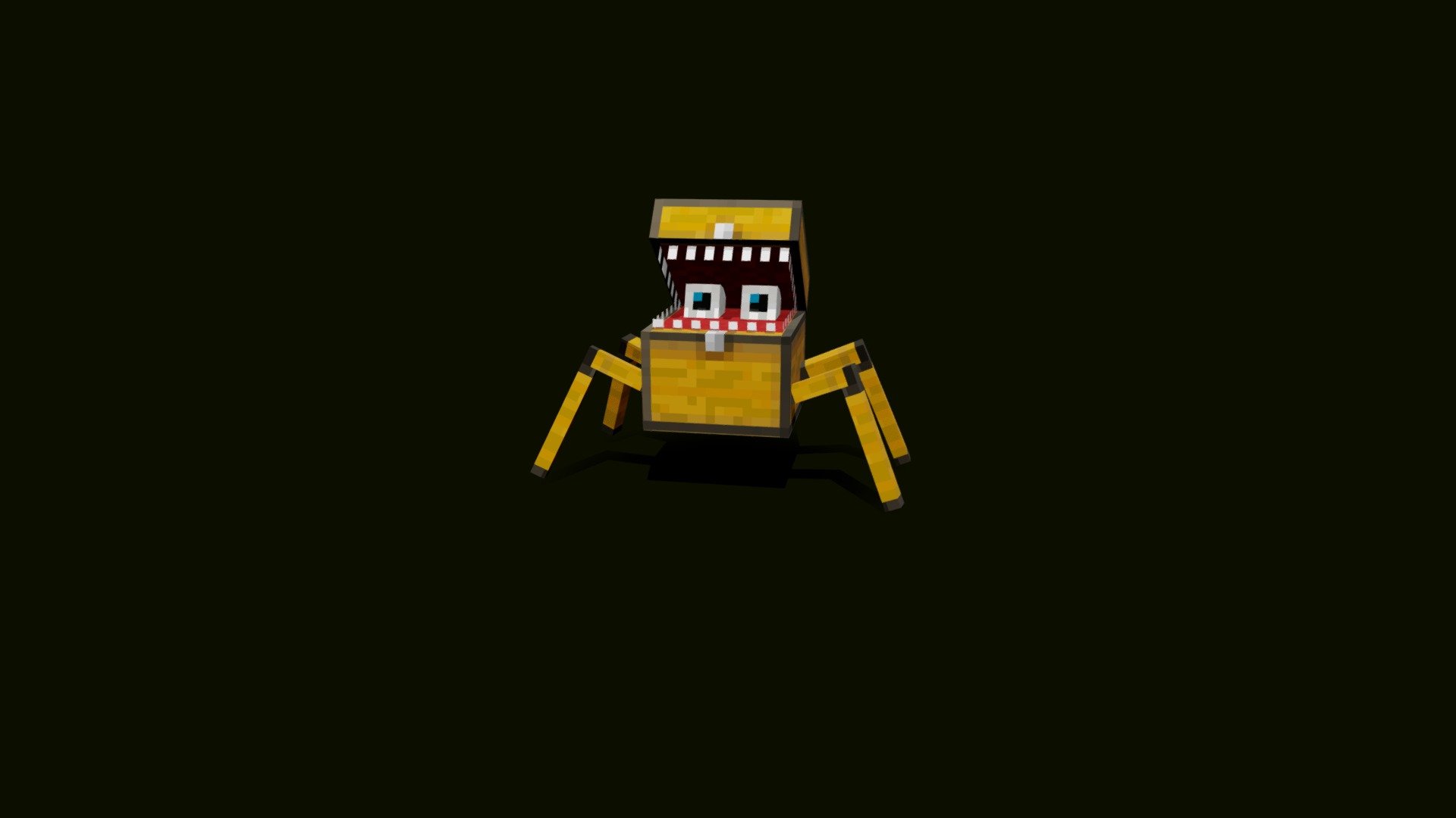 Mimic Chest 3D Model By Dragnoz 7bdab97 Sketchfab   70a8c89813a04eea899cb8f29fdc9565 