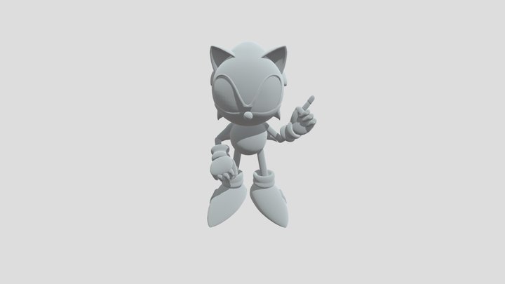 Sonic X-Treme 3D Model