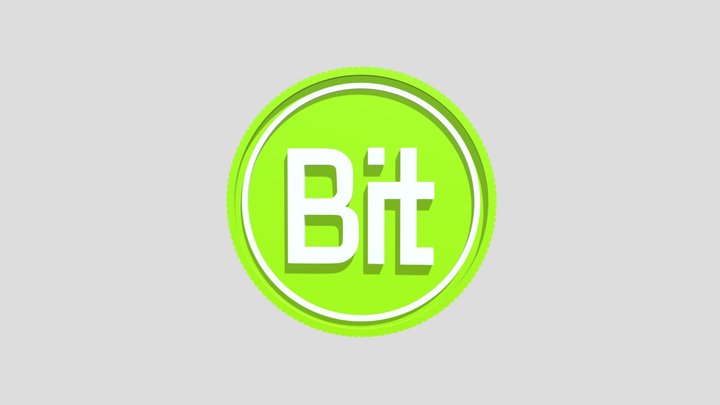 BitDAO Coin 3D Model 3D Model