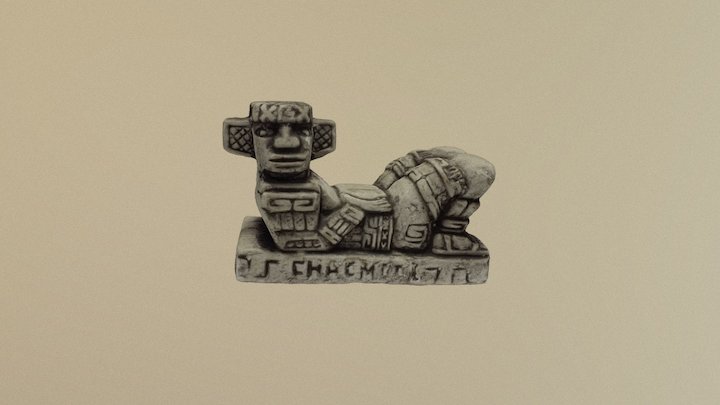 Chac mool 3D Model