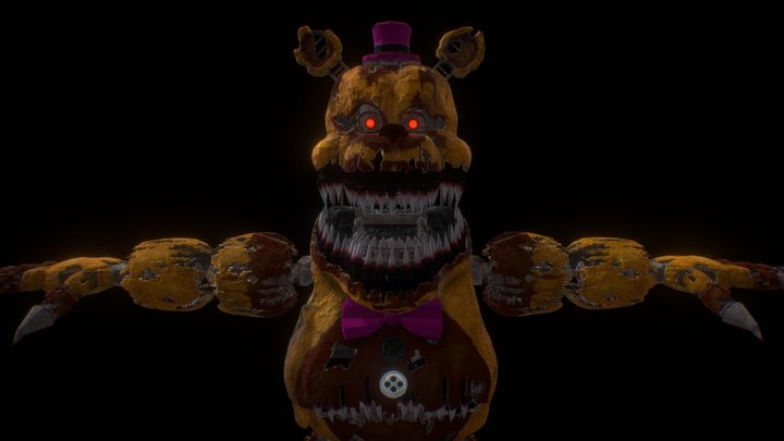 Fredbear fnaf - Download Free 3D model by Lefty (@keslomihail) [1d08199]