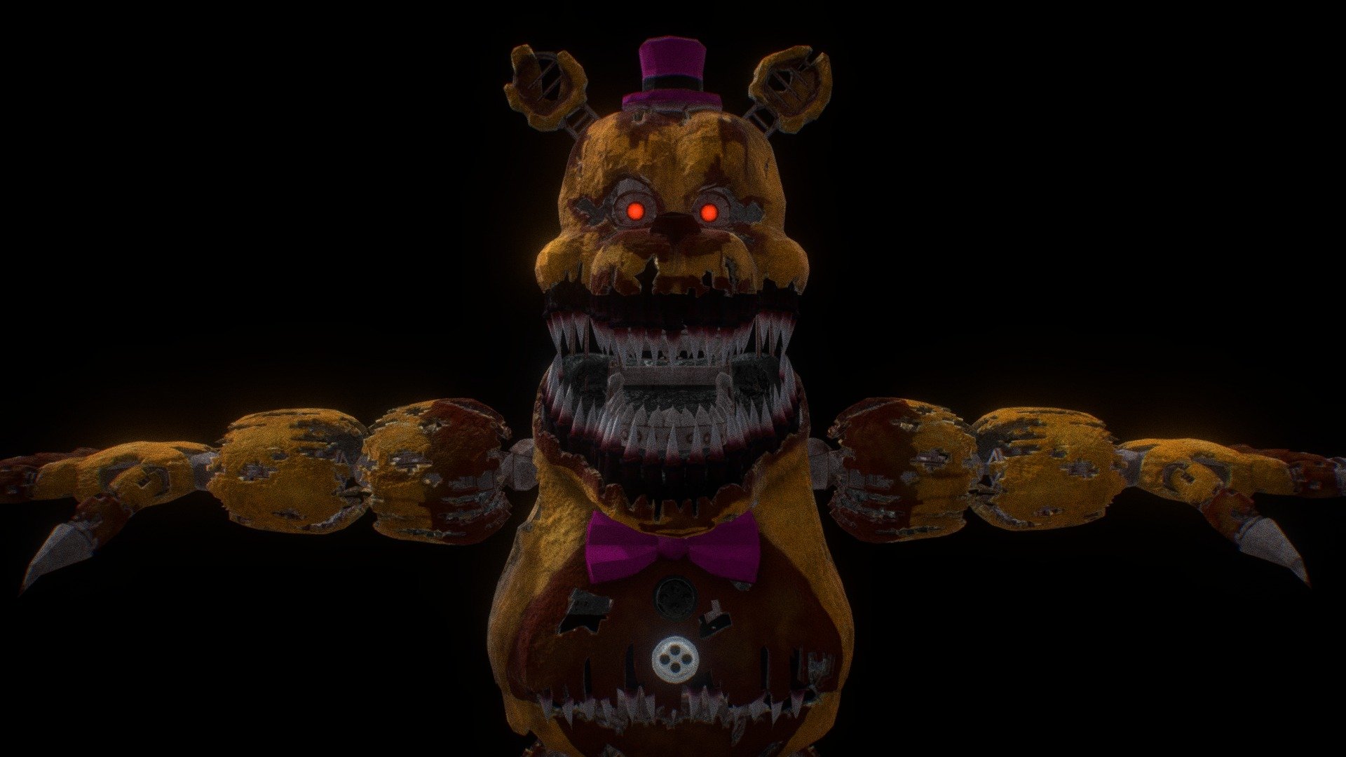 Fredbear – Nightmare Fredbear, FNAF AU Characters & Story