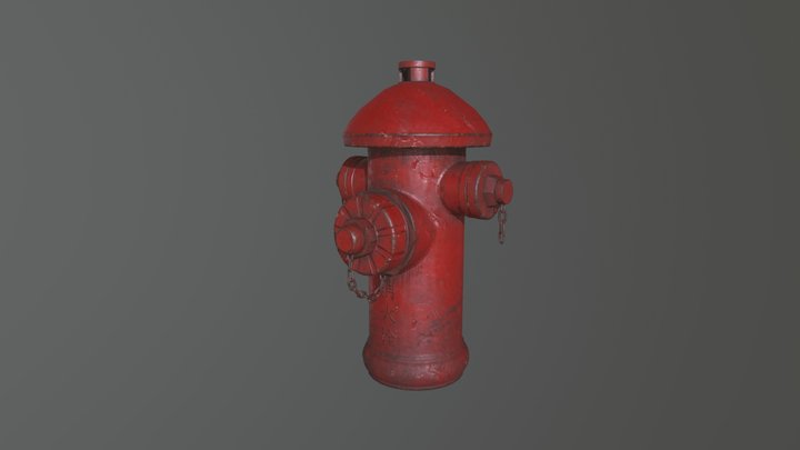 FireHydrant 3D Model