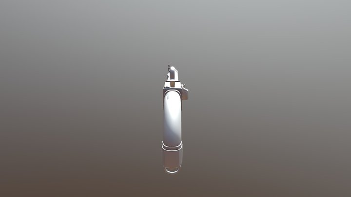 Powder Pistol 3D Model